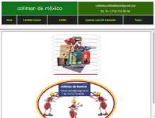 Tablet Screenshot of colimanmex.com